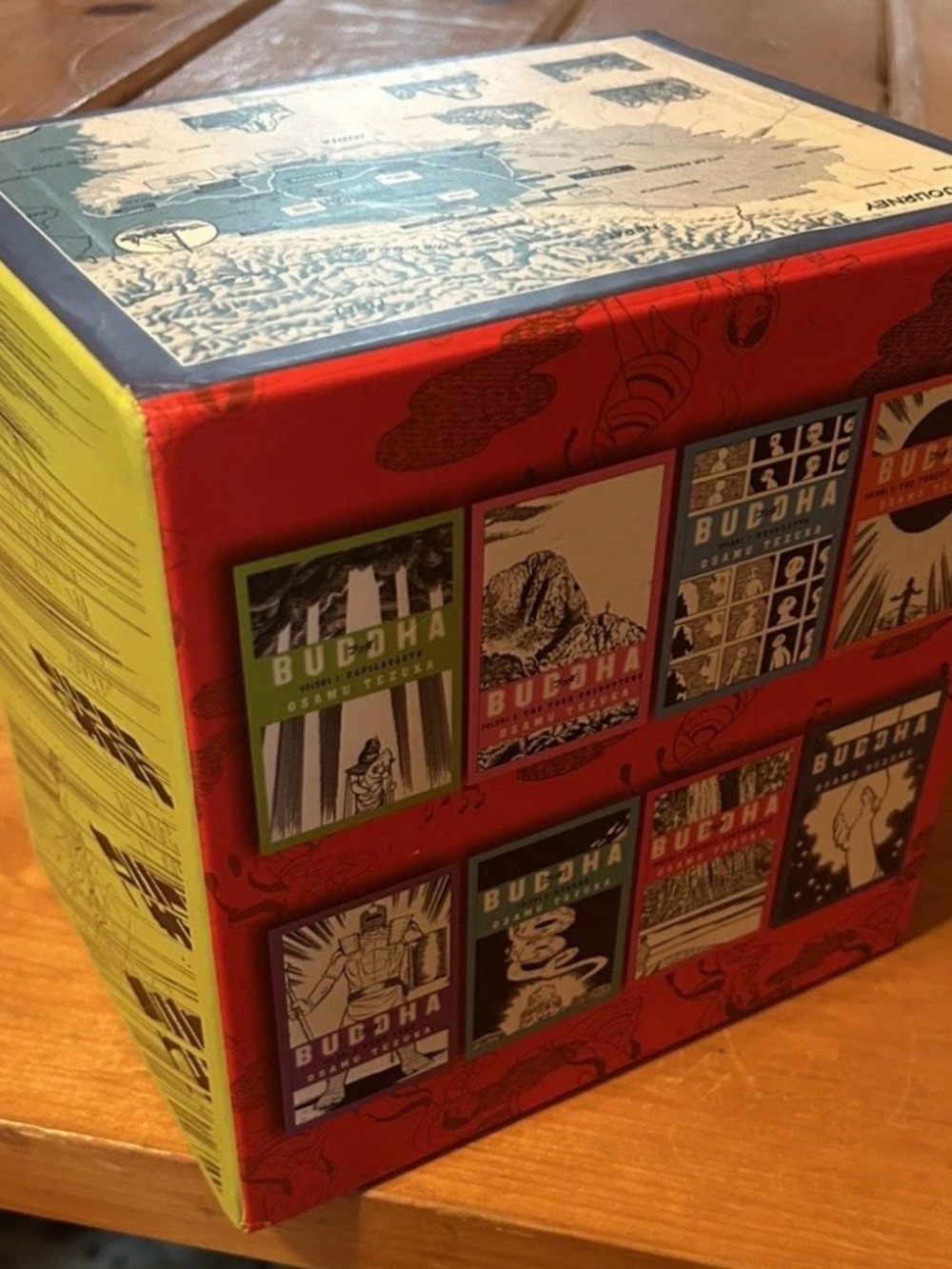 Buddha Vol.1-8 Graphic Novel Box Set Osama Tekuza English Version - Picture 2 of 4